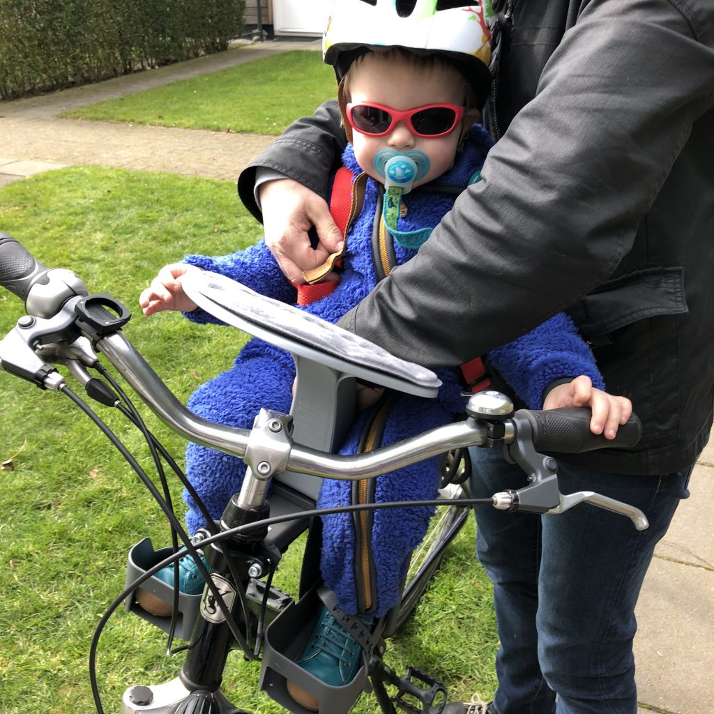 Unser Weeride Fahrradsitz Test im Urlaub