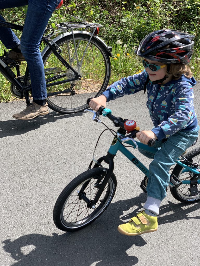 Anfahren Lernen Fahrrad